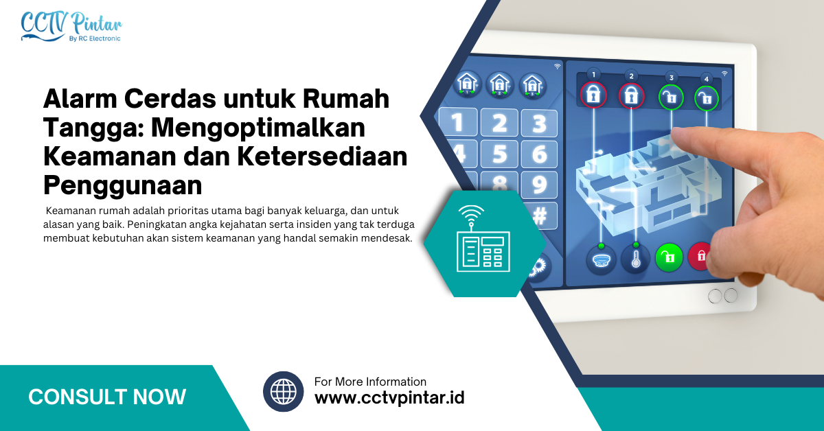 Alarm Cerdas untuk Rumah Tangga: Mengoptimalkan Keamanan dan Ketersediaan Penggunaan