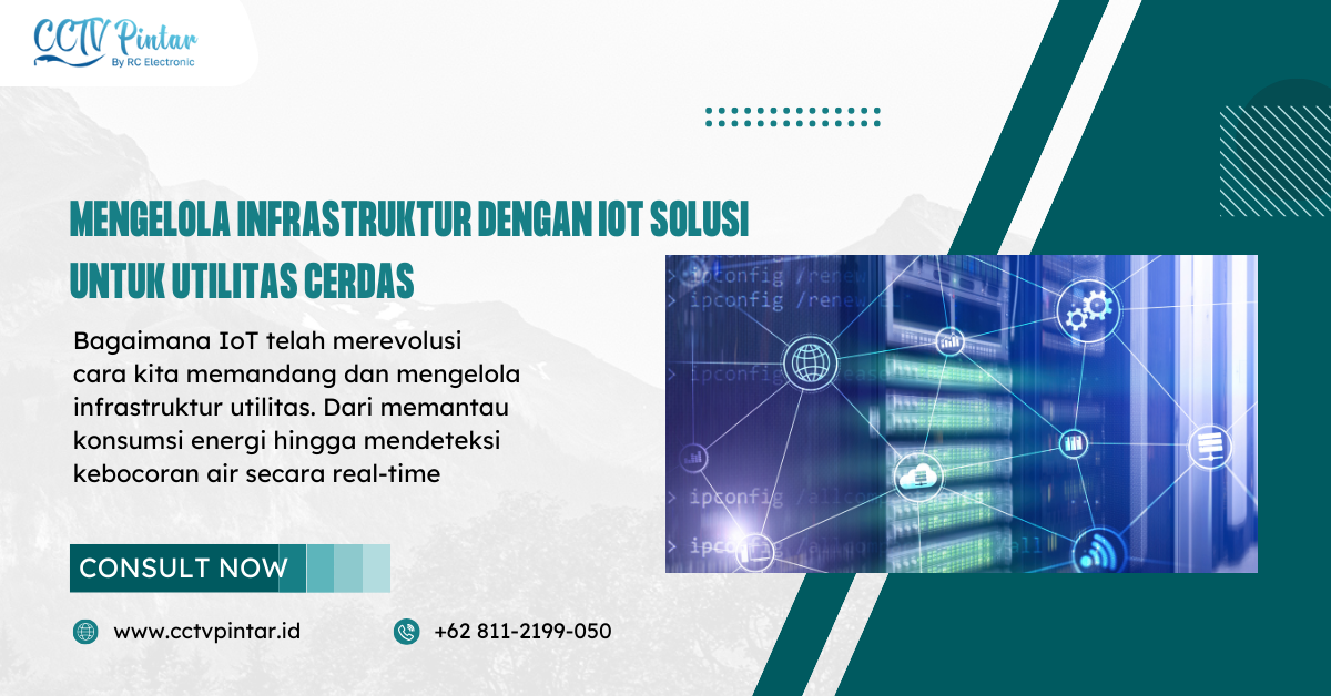 Mengelola Infrastruktur dengan IoT: Solusi untuk Utilitas Cerdas